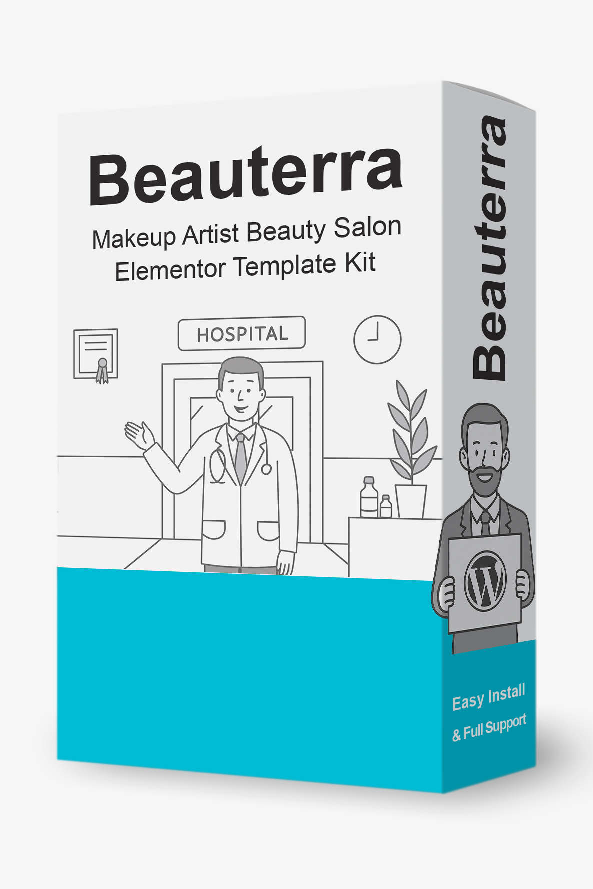 Beauterra - Makeup Artist & Beauty Salon Elementor Pro Template Kit