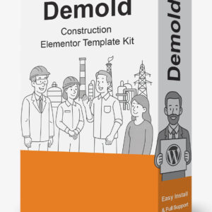 Demold - Construction Elementor Template Kit