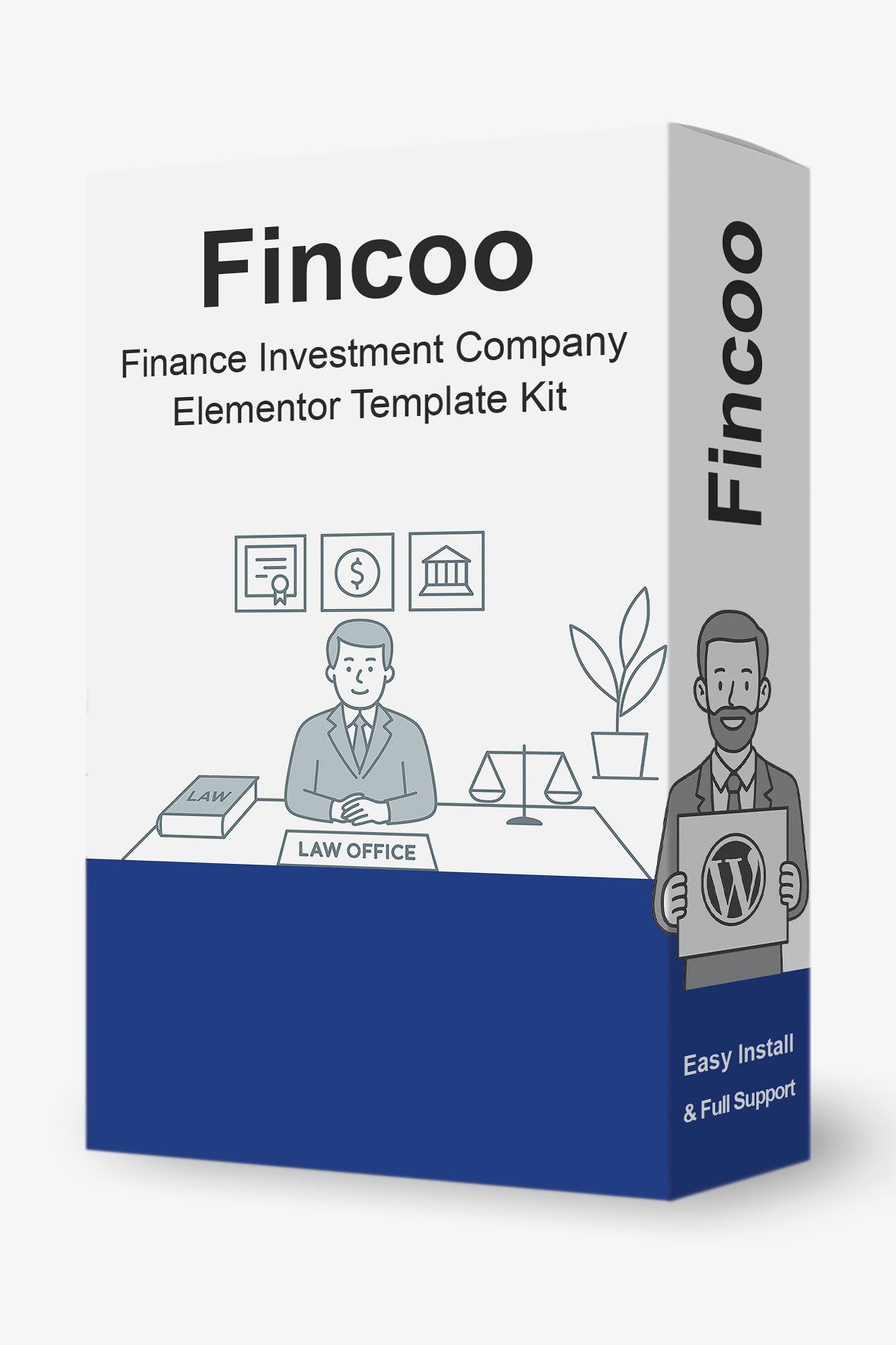 Fincco - Finance & Investment Company Elementor Pro Template Kit
