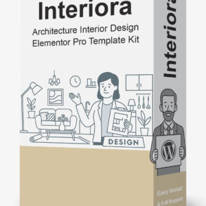 Interiora - Architecture & Interior Design Service Elementor Pro Template Kit