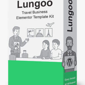 Lungoo - Travel Business Elementor Template Kit